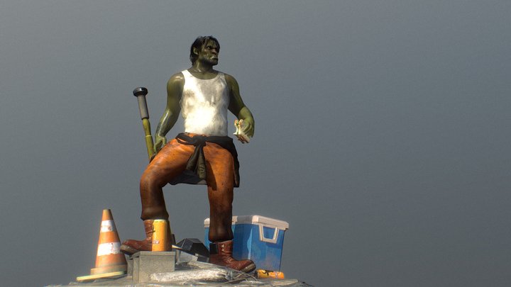 Construction Orker 3D Model