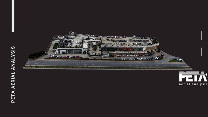 Shopping Mall and Car Dealer 3D Model