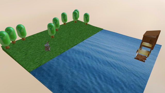 Survive from the Forest! 3D Model