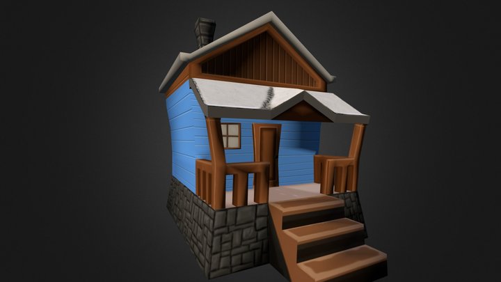 Environnement - Home - Hand Painting 3D Model