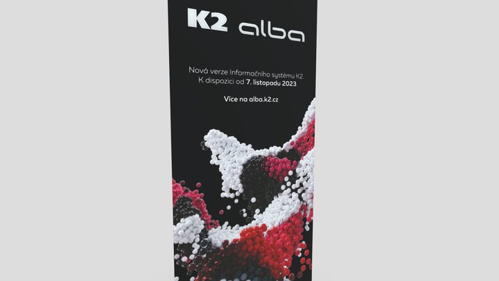 Roll Up - Preview K2 alba 3D Model