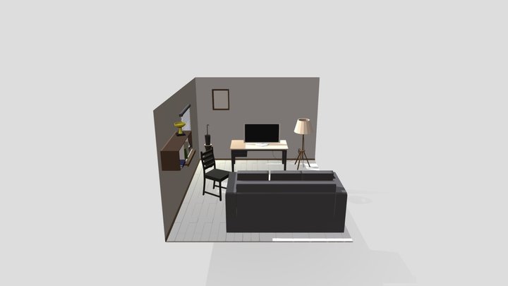 Room XYZ Lesson №1 (fixed) 3D Model