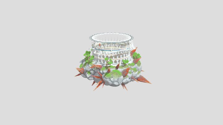 Gladiators PvP Arena 3D Model