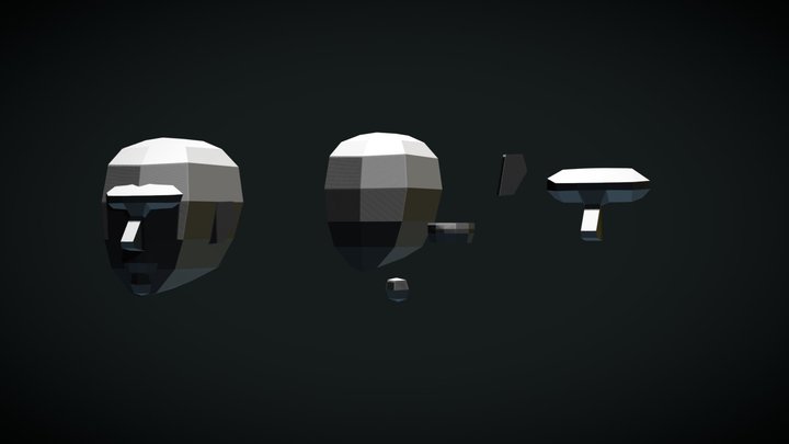 Basic Shape Shading Study 3D Model