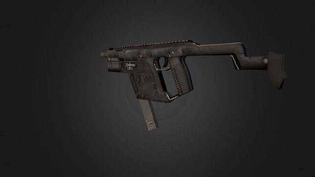 Gun(1) 3D Model