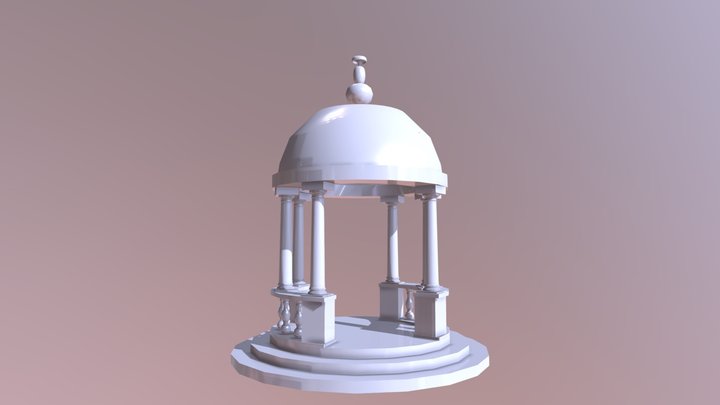 Wk3_doric_pillar_appezzato 3D Model