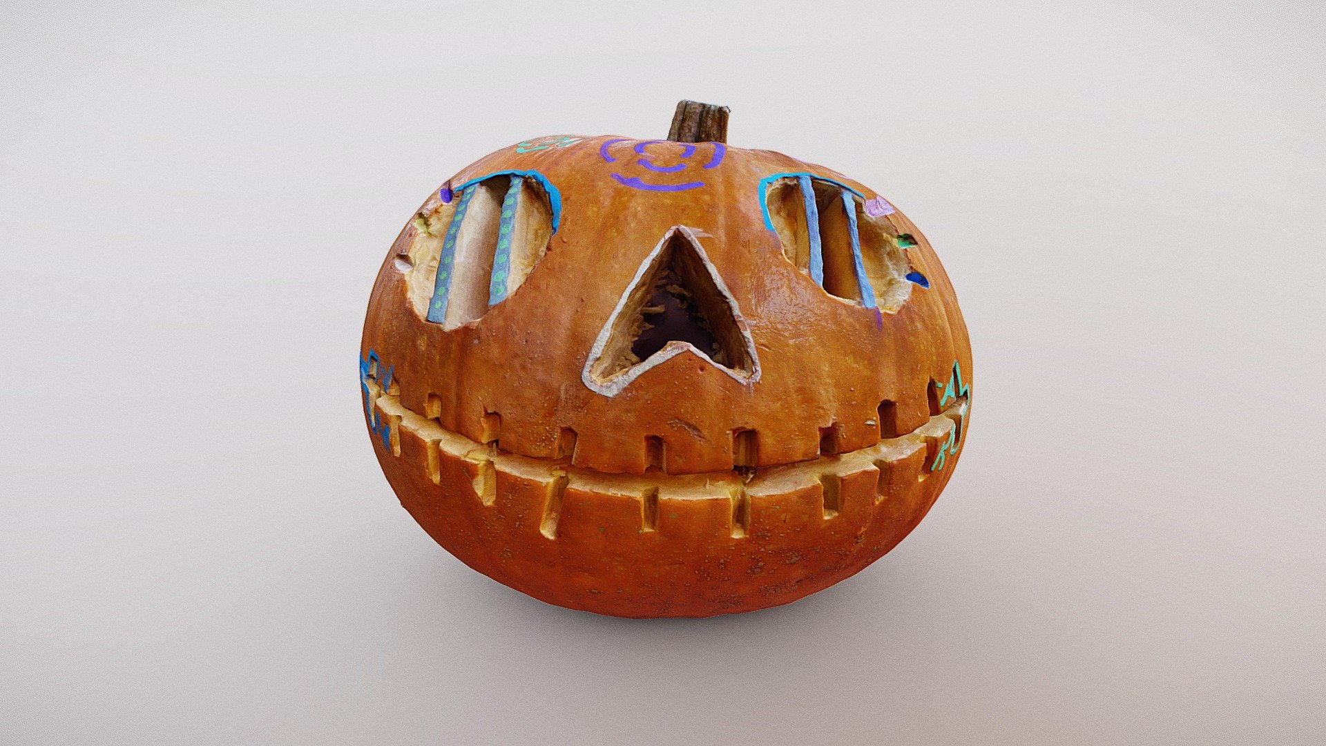 Halloween Pumpkin 03 - Download Free 3D Model By Jamieirvin [e05d1c9 ...