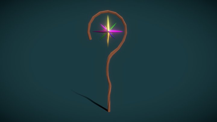 Magic wand 3D Model