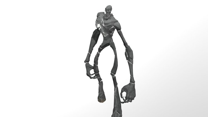 Caretaker Animated 3D Model