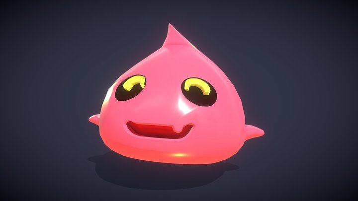 Elemental Slimes 3D Model