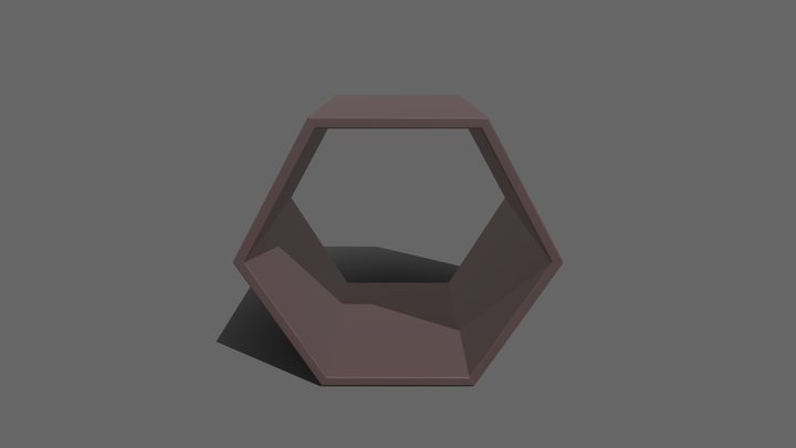 Coffee Table - 40cm Wide 3D Model