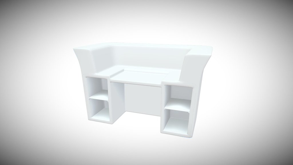 My Desk-white