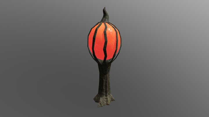 Alien Tree 3D Model