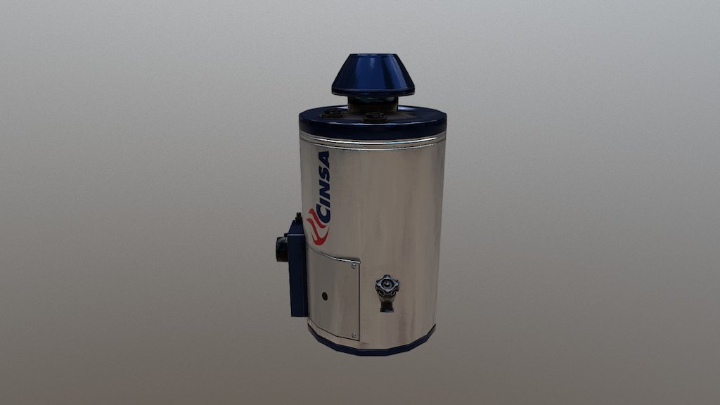 Cinsa Boiler - Lowpoly