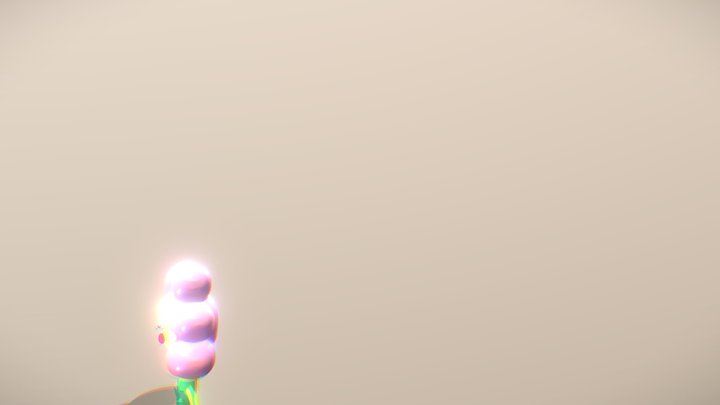 Flower Bellydancing 3D Model