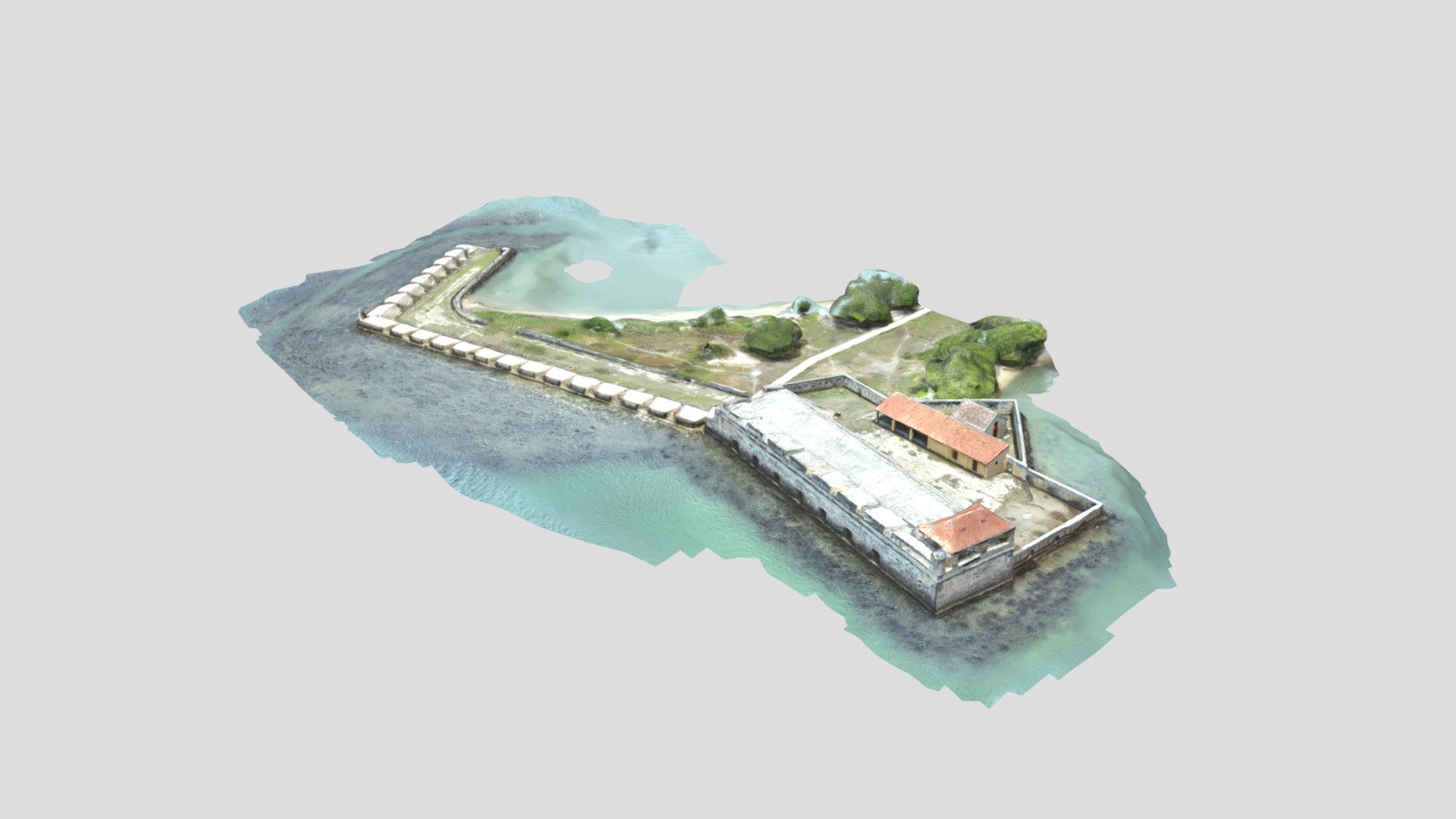 Fuerte Batería de San José, Cartagena, Colombia - 3D model by JRodMedia ...