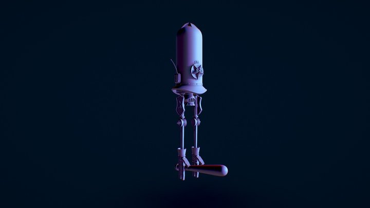 Police 3D Model