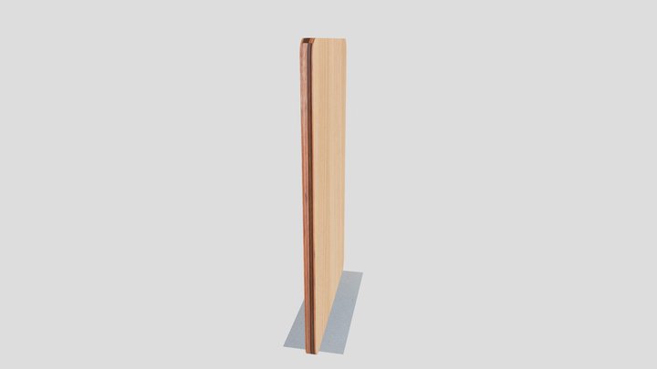 Anta Sinistra Base Larga 3D Model