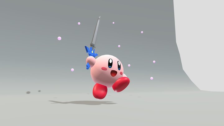Kirby 3D Model