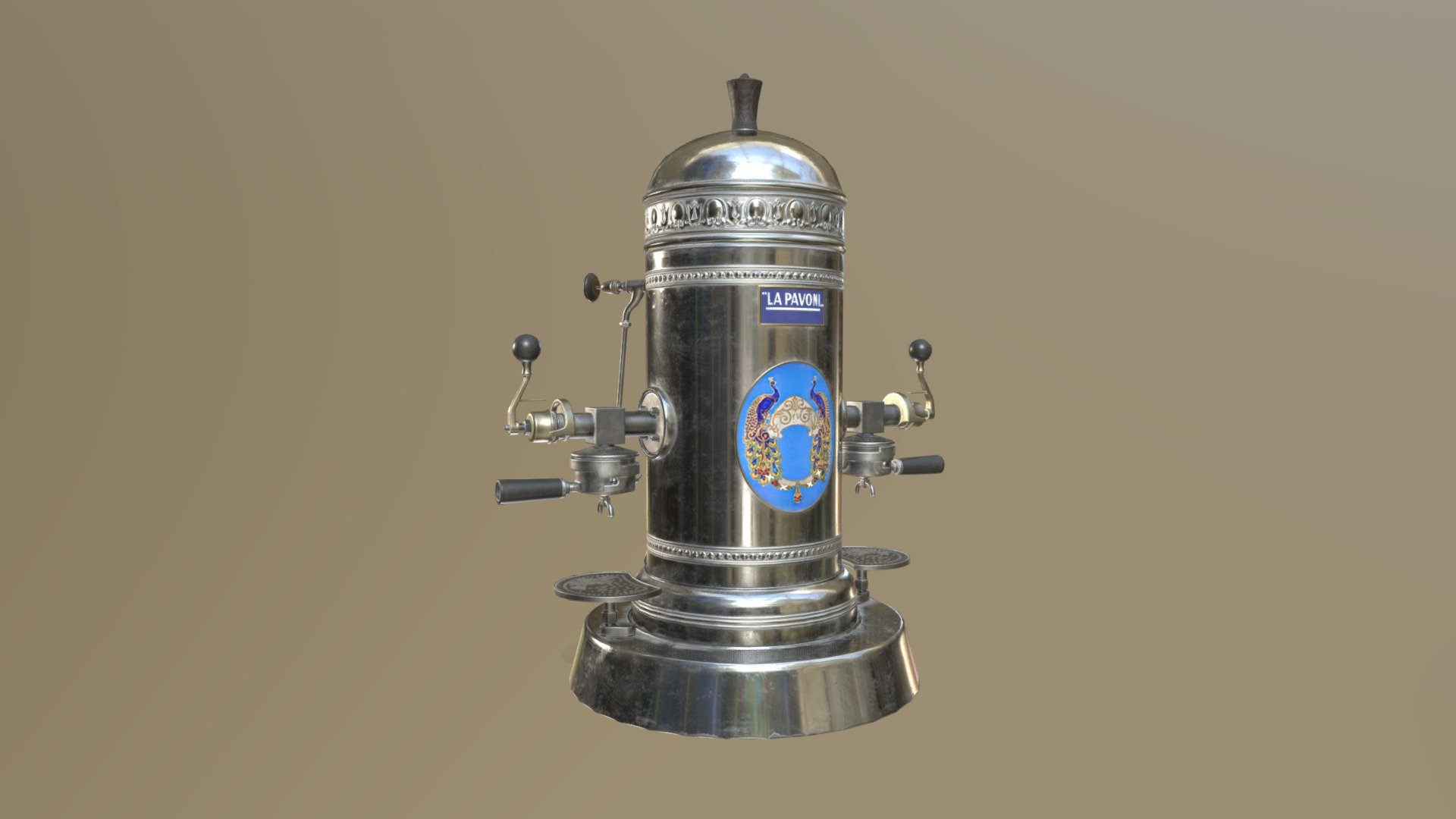 Old coffee machine 3D model by constantinekurdov [e063382] Sketchfab