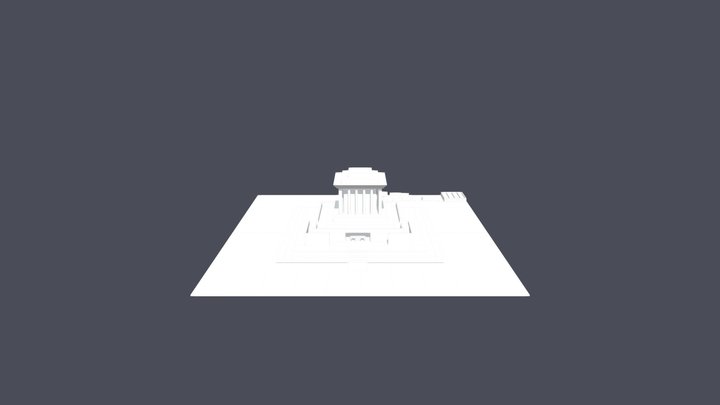 Lang_bac_ban_sketch 3D Model
