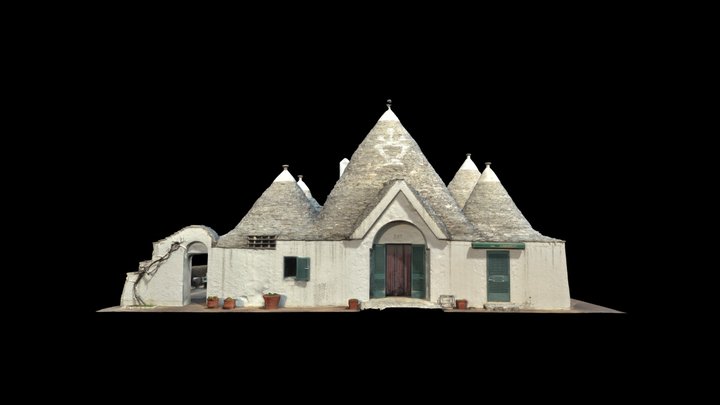 Alberobello, Little World, Japan 3D Model