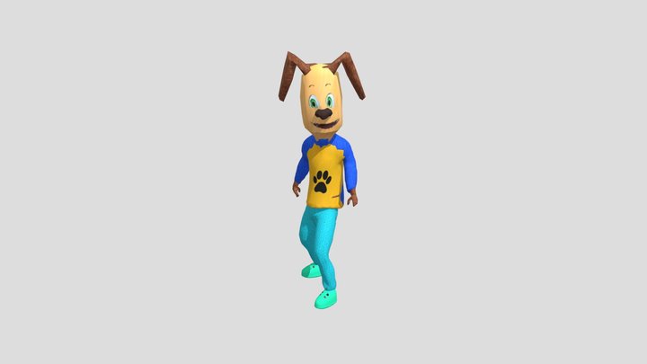 Дружок из пять ночей с тимохой анимация 3D Model