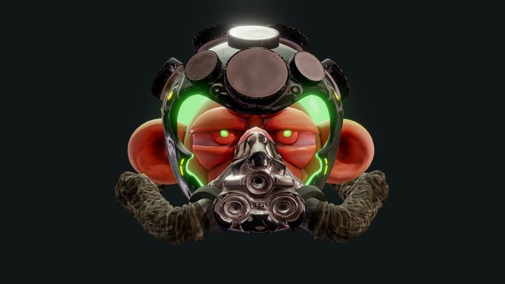 Monki 3D Model