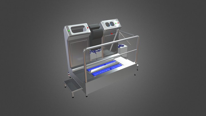 Станция гигиены GRENT 024 P 3D Model
