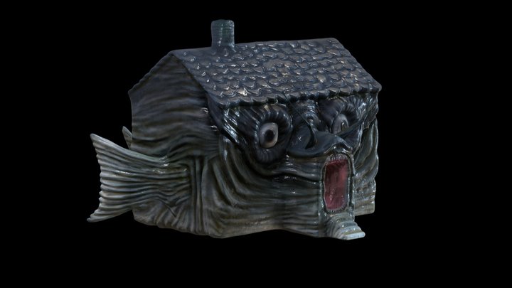 Fish House 3D Model