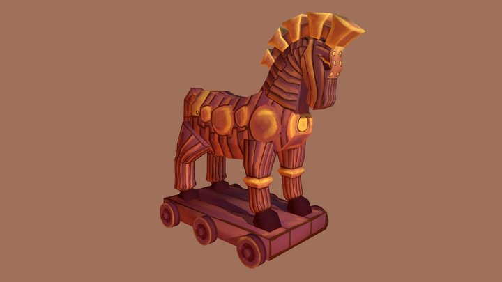 Trojan horse 3D Model