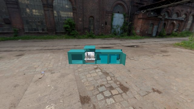 Test In Container 3D Model