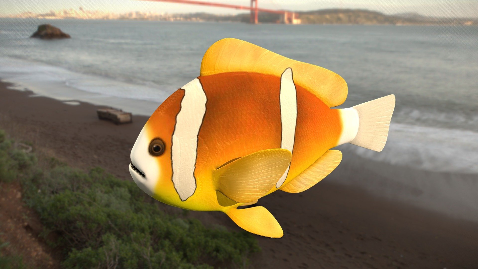 Fish 3D Model (FREE) - Download Free 3D model by Empire (@empire2ofearth)  [e0680cd]