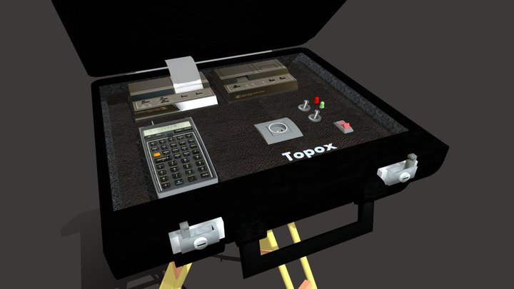 Valise TOPOX – Kostenloses 3D-Modell STL