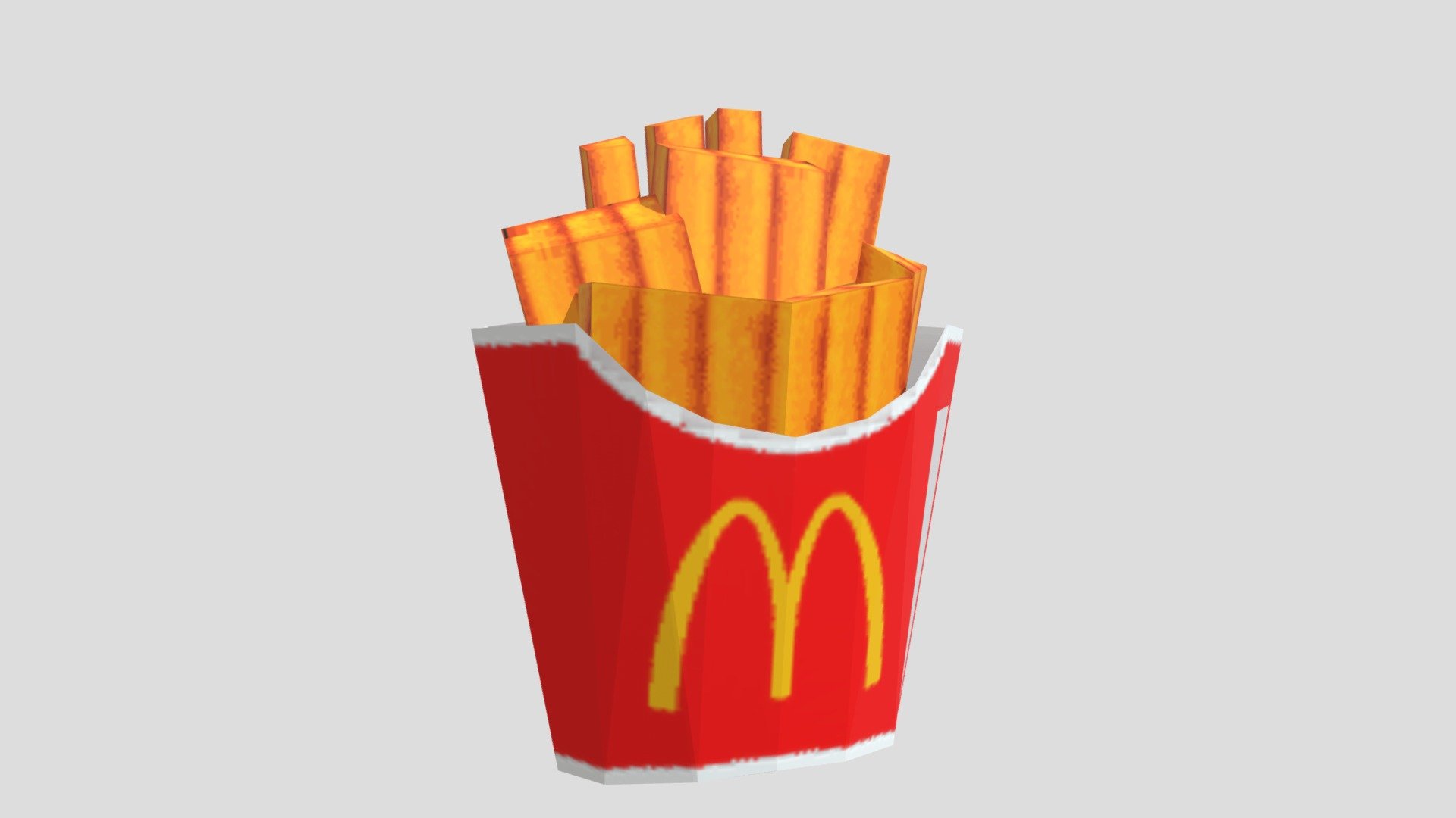 French fries - Download Free 3D model by juliocesar012 (@jsuliocesar012 ...
