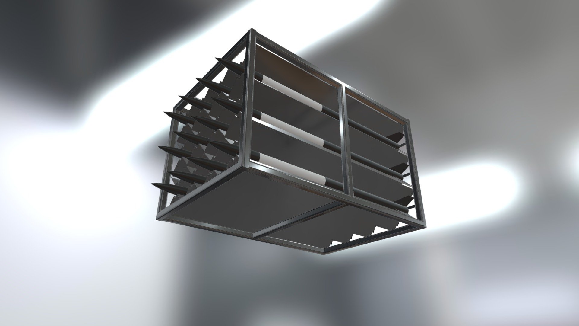 Multi Launch Platform v1.0 — Sketchfab embed 3D viewer