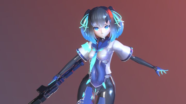 Liara Exp 3D Model