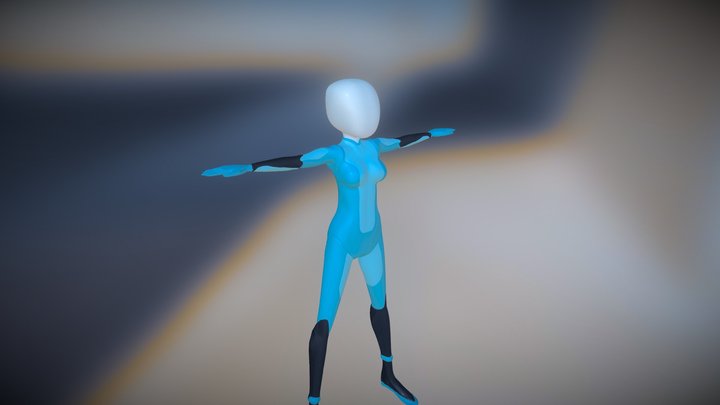 Samus-nohead 3D Model
