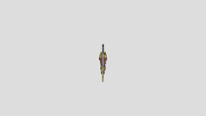 Plate08_Textured_Baladad 3D Model