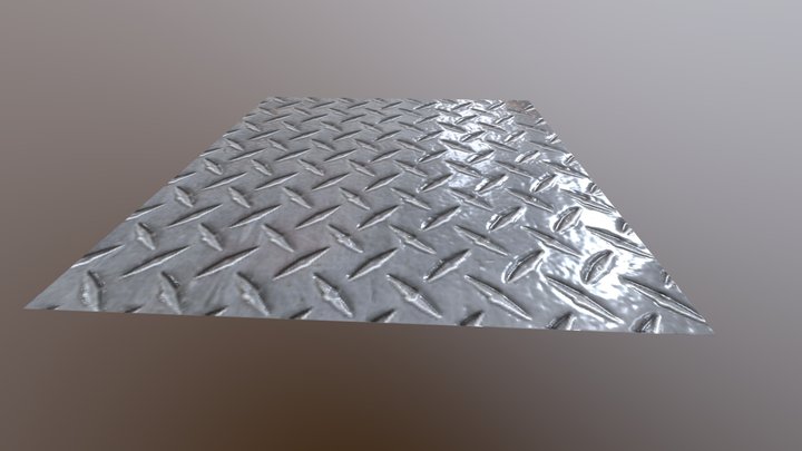 diamond plate 3D Model