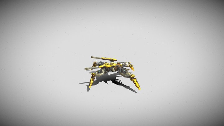 TankbossAnim 3D Model