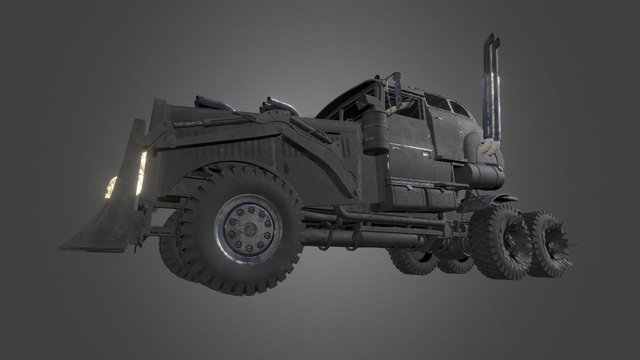 Mad Max War Rig 3D Model