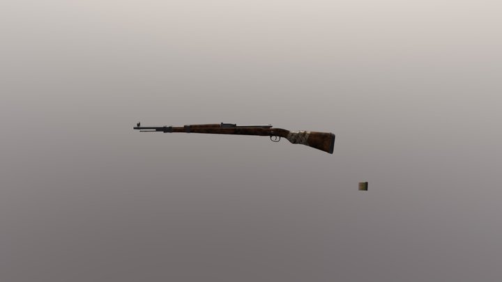 kar 98 3D model 3D Model