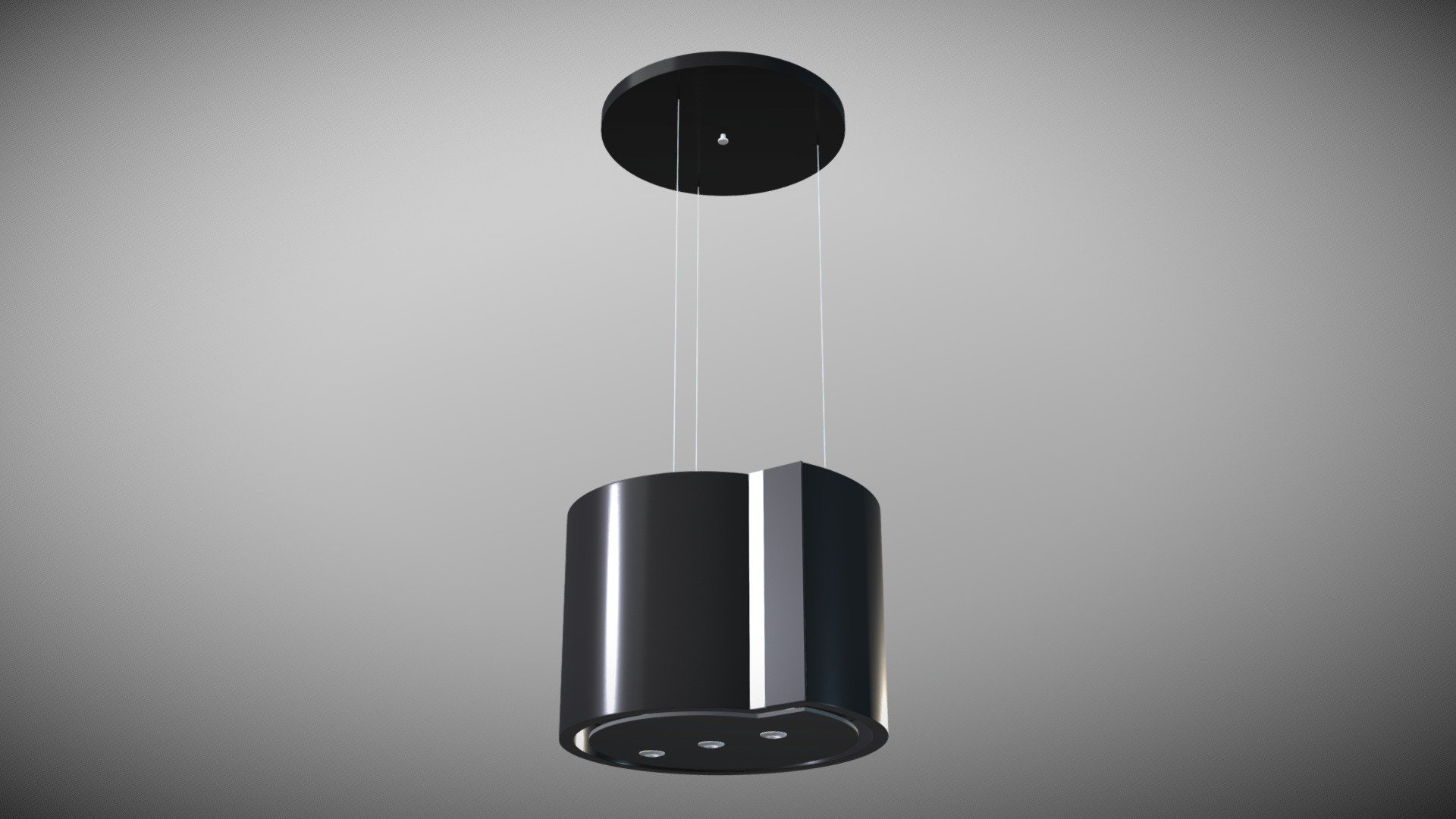 Kitchen Hood Model 3D obj