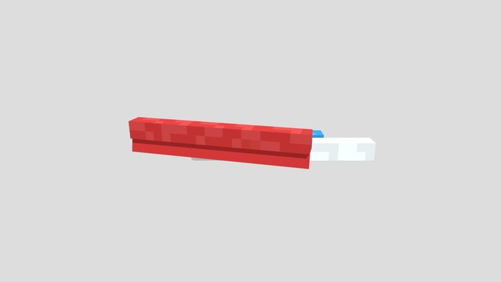 Fabric Roll 3D Model