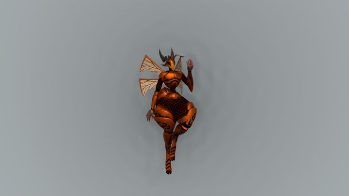 Snerp Wasp 3D Model