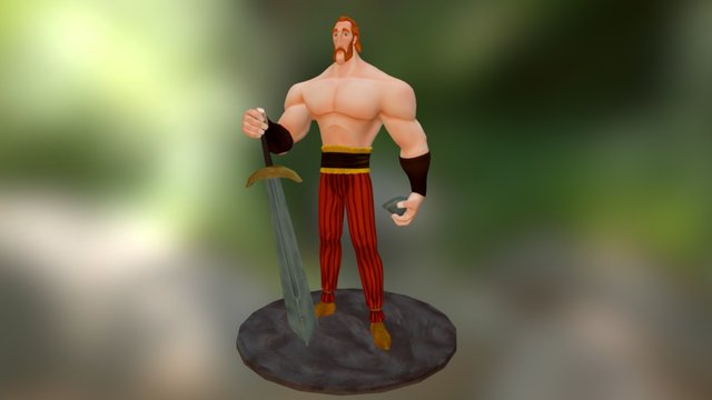 Warrior 3D Model