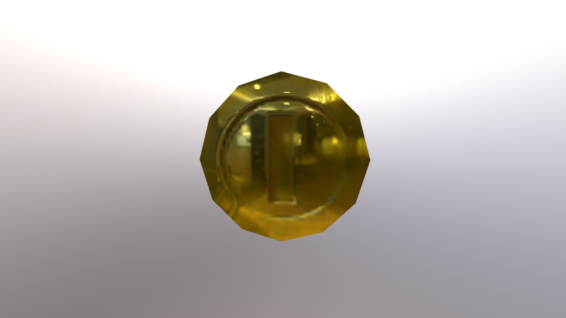 Coin Mario Kart 7 3D model by IPlay (july272018) [e070365] Sketchfab