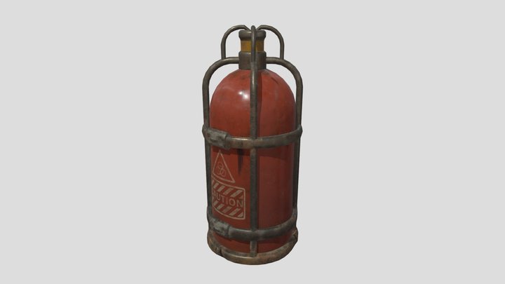 Gas Tank 3D Model