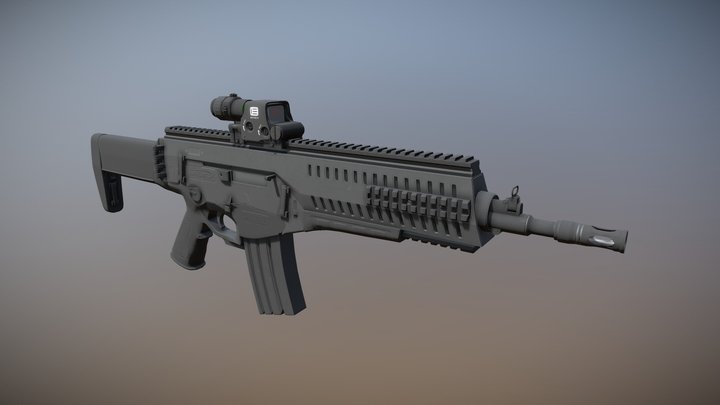 Beretta ARX-160 3D Model